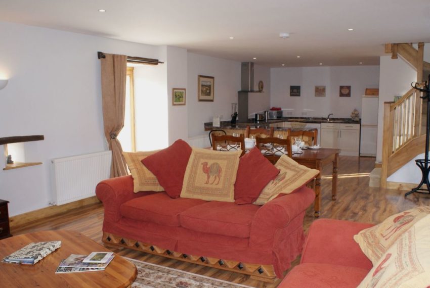 Butterdon Barn Living Room