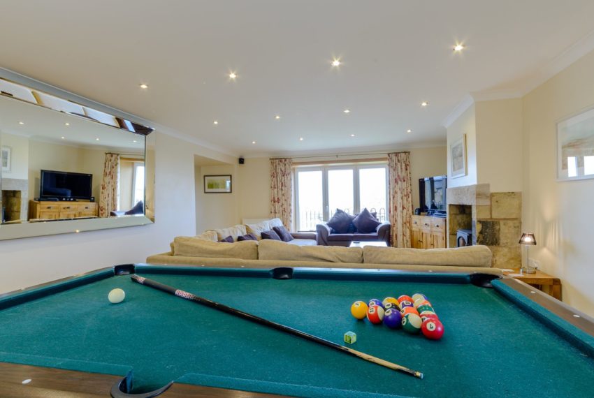 Granary Stone House Pool Table