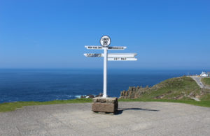 Lands end Signpost