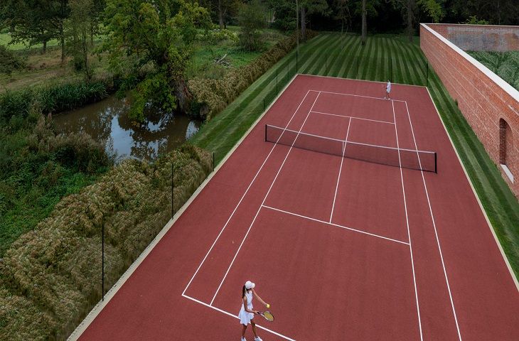 Hex Cottage Tennis Court