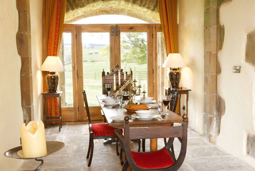 Scargill Castle Dining Room