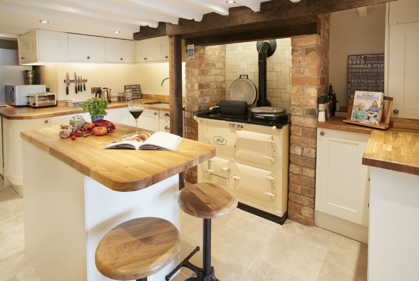 Foxtail Cottage Kitchen with Aga