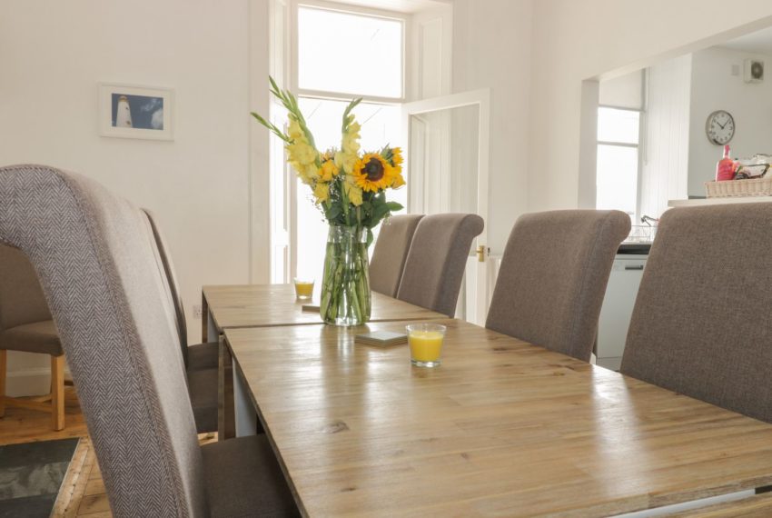 Barns Ness Lighthouse Dining Area